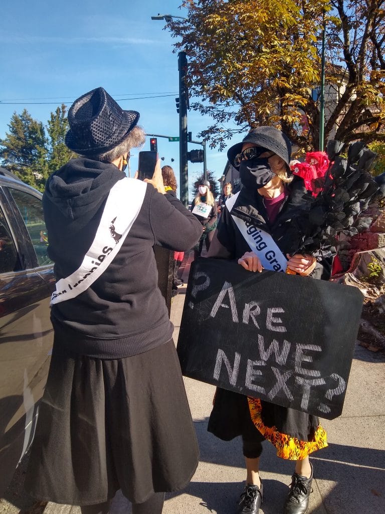 XR Halloween Protest, October 31, 2020