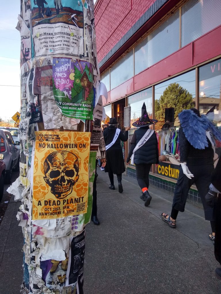 XR Halloween Protest, October 31, 2020